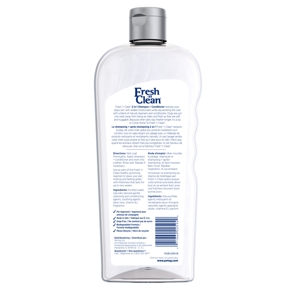 Fresh 'n Clean® 2-N-1 Conditioning Shampoo - Baby Powder Scent | PetAg