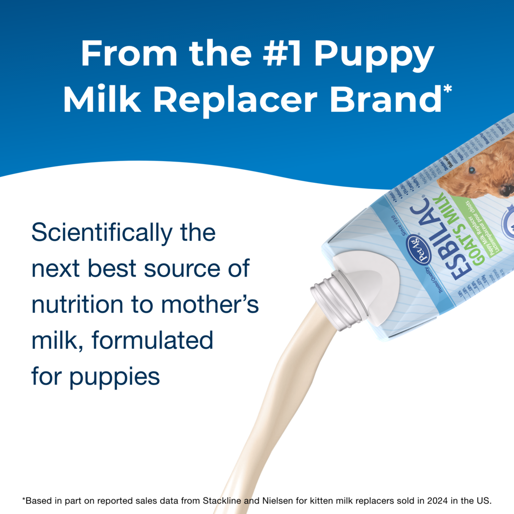 From the #1 Puppy Milk Replacer Brand